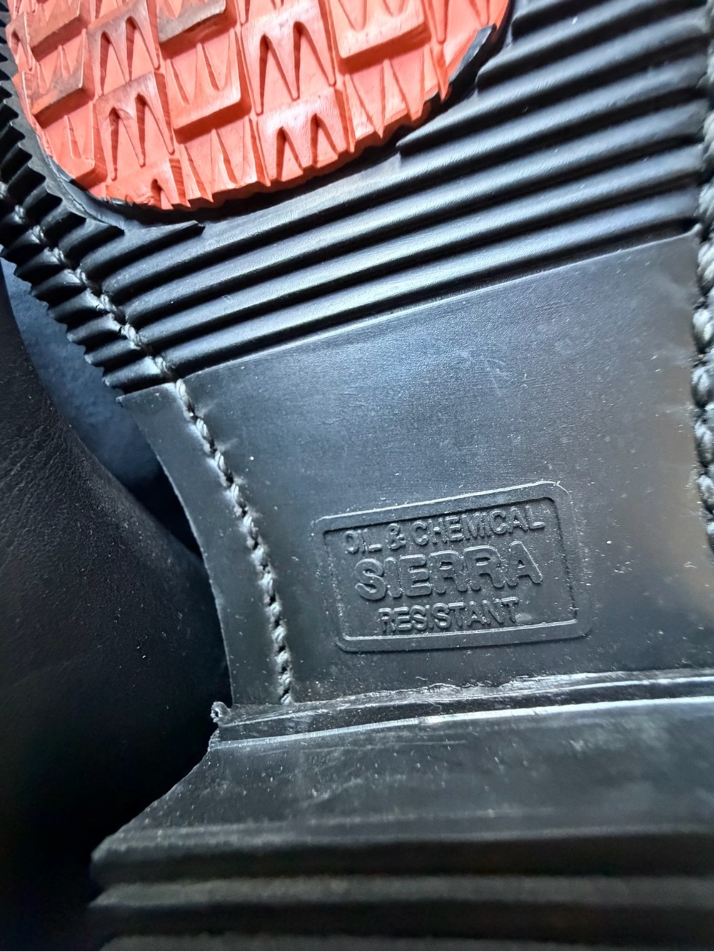Double H Black Leather Engineer Moto Boot with Buckle - Picture 7 of 7